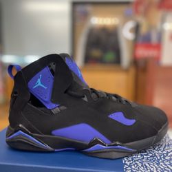 Air Jordan 7 Men’s Size 10.5 Black Concord Purple Teal