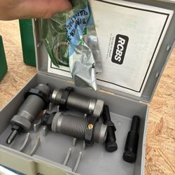 The RCBS 9mm carbide 3-die set 
