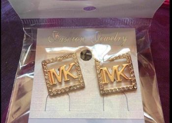 Gold plated earrings new