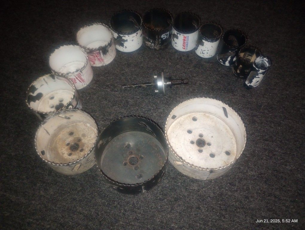 13 Piece Hole Saws