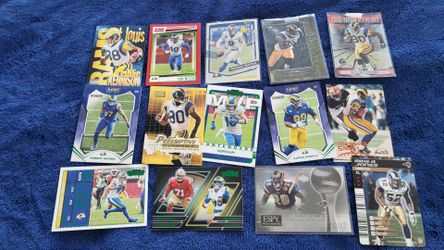 LA Rams NFL Trading Cards Lot of 14 Inserts