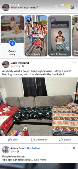 Grey couch