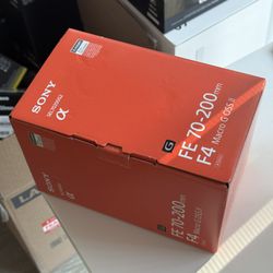 Sony FE 70-200mm F4 Macro G OSS II [Like New]