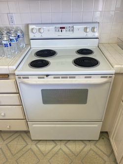 30” electric range