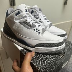 Jordan Retro 3 Midnight Navy 