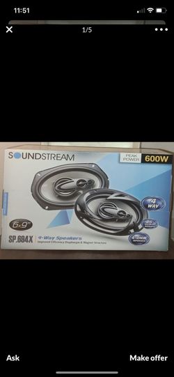 500 watt speakers!! Sound stream !! Brand new car speakers 🔊