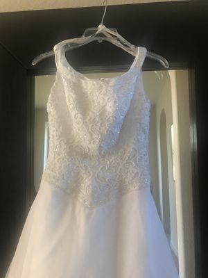 Beautiful David S Bridal Michaelangelo Size 4 Wedding Dress For