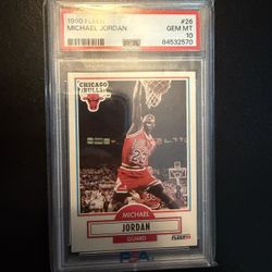 Michael Jordan 1990 fleer