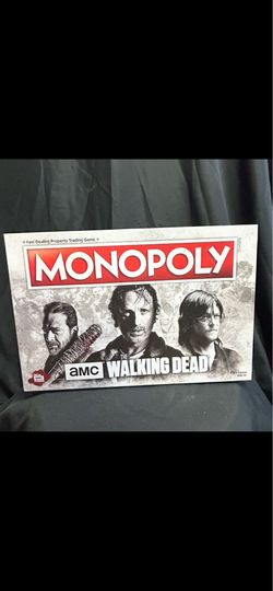 Monopoly Game with AMC’s The Walking Dead Theme