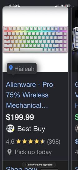 Alienware pro keyboard