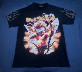 Rebel Vengeance blindfolded angel Tee