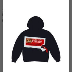 Travis Scott Ketchup Hoodie Sz Large 