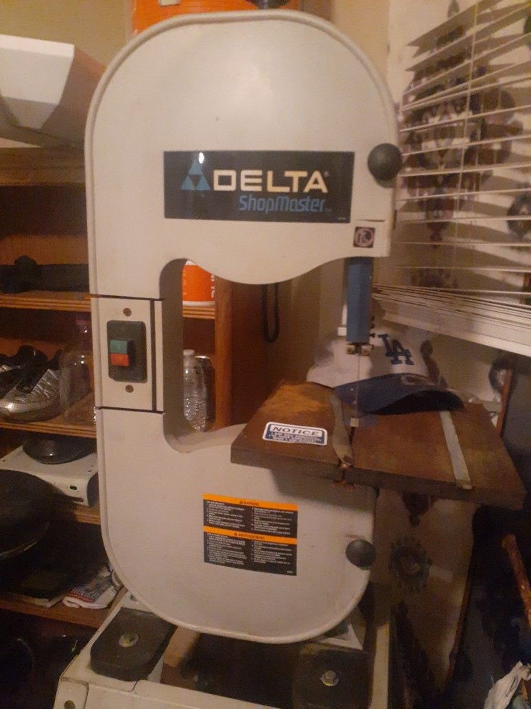 Delta Bandsaw On Standing Rollers