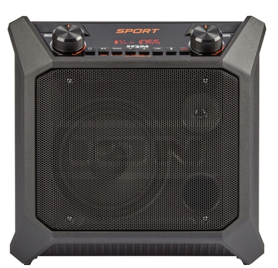 ION Audio - Sport Tailgate Portable PA Speaker - Black
