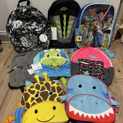 Backpacks New $5 & $10 