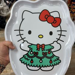 Hello Kitty Christmas Plate