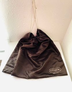 Coach Satin Dust Bag L23.5"xW18.5"