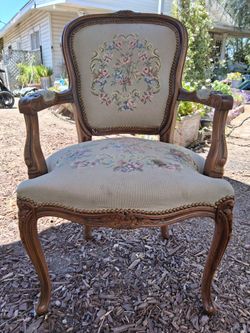 Patterned chair