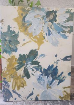 Flowers Painting 40 x 29- 1/2"