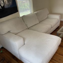 Big Comfortable Sofa With Chaise