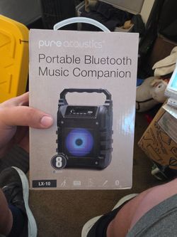 Pure acoustics bluetooth music companion
