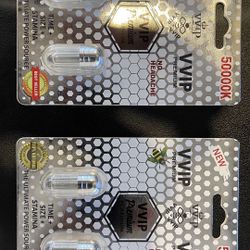 VVIP Platinum 50000k - Premium Male Energy 6 Capsules - Works in 30 Minutes 