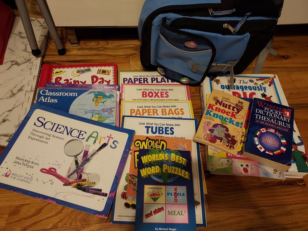 Children's Activity Bundle And FREE backpack
