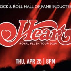 Heart 4/25 At Hard Rock 