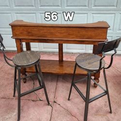 Wood BAR & Stools  $ 275.00