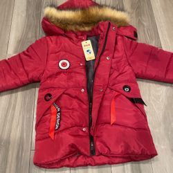 BEAUTIFUL RED COAT BOYS’ (4-5 Yrs)