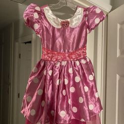 MINNIE MOUSE DRESS AND EARS HEAD BAND