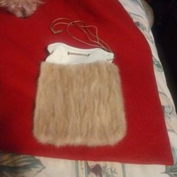 Handmade Mink Handbag