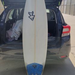 6’1” Mick Miller Rounded Pin Tail Surfboard