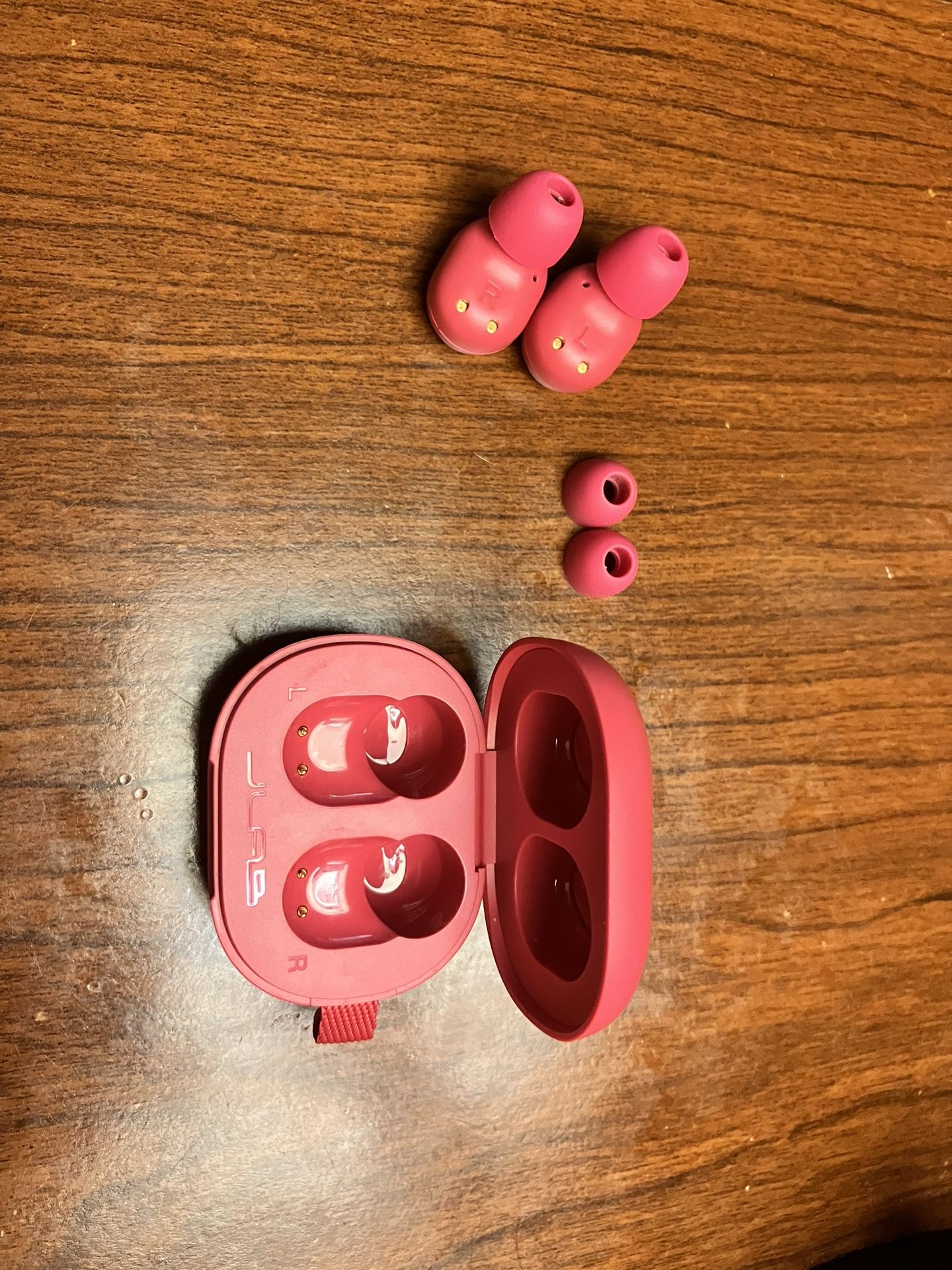 JLab Pink Wireless Earbuds