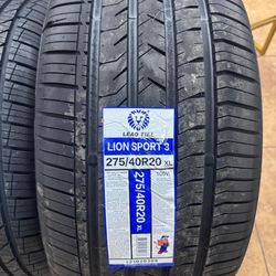 275/40/20 New Set Of Tires