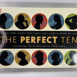 The Perfect Ten 3-D Board Game 2004 University Games Complete