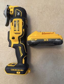 Dewalt New Brushless Multi Tool & Like New 4.0 Battery 20v $130 For Both