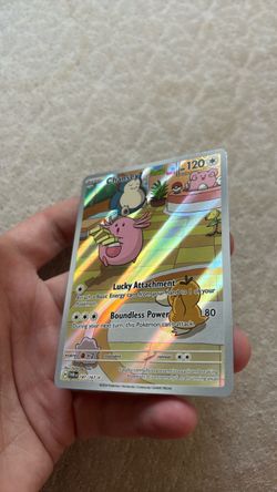 Pokemon TCG 2024 SV06 Twilight Masquerade Chansey 187/167 IR Holo