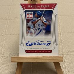 Vladimir Guerrero National Treasures Auto /49 EXPOS