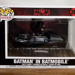Funky Pop Batman In Batmobile # 282