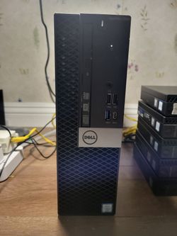 Dell OptiPlex 7050 7thGen SSF PC / i5-7500 / 500GbHDD / HDMI / 10x USBz / DvDRw/ 11Pro /