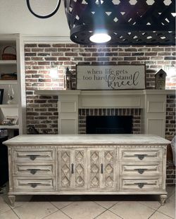 Beautiful Refinished 78in Vintage Romweber Buffet / Sideboard / Credenza / Chest of Drawers / Media Console / Dresser