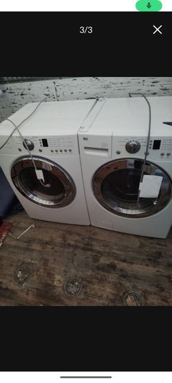 Washer and gas dryer