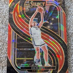 Zach Edey Rookie Card