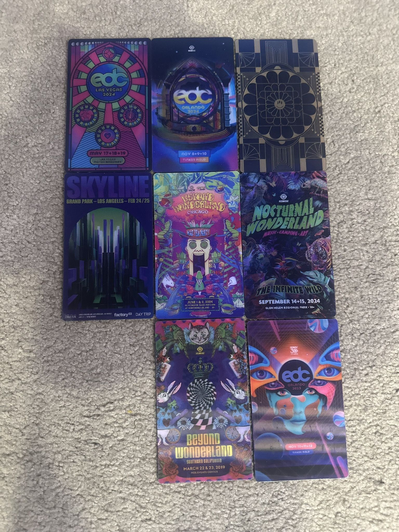 Insomniac 3D Lenticular Festival Magnet EDC