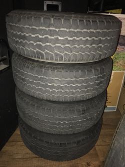 Tires with rims
