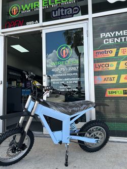 ⚡️ Pit Bike Alpha 2000W 37mph Electric Dirt Bike