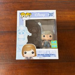 Funko Pop Elliot & Pete Pete's Dragon #207 SDCC 2016 Summer Exclusive Disney 6”