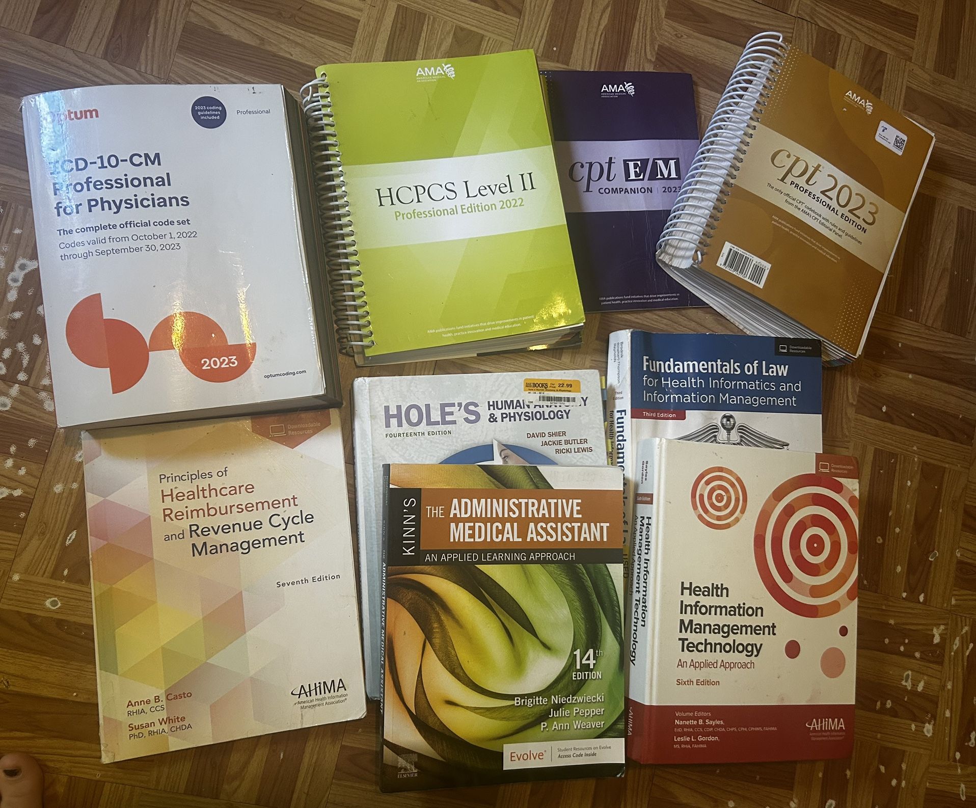 Medical coding books