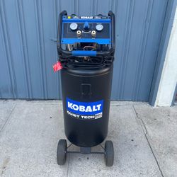 Kobalt QUIET TECH 26-Gallon Portable Electric 150 PSI Vertical Air Compressor